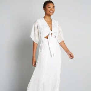 Hutch “Love in Abstract” White Dress, Bridal